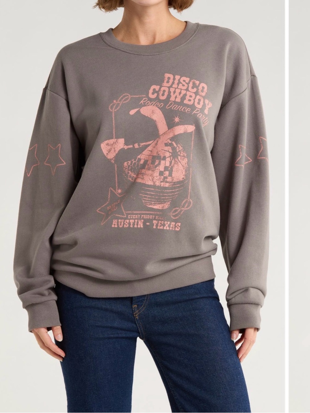 Hi res Disco Cowboy Sweatshirt M nwt